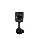 Seetronic SE8FDYH-44 IP65 RJ45 CAT6A Chassis Socket D-Shape Chrome (CONN1470)