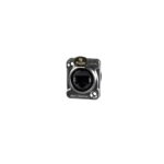 Seetronic SE8FDNH-42 RJ45 Chassis Socket D-Shape Female Chrome CAT6A (CONN1471)