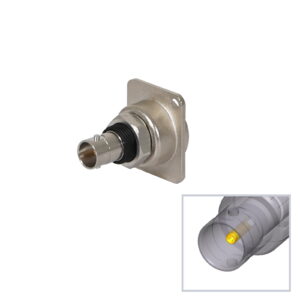 Neutrik Isolated 75-Ohm BNC Panel Connector (NBB75DFI)