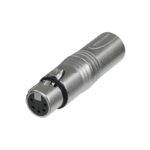 Neutrik XLR DMX Adaptor, 3-Pin Male to 5-Pin Female NA3M5F
