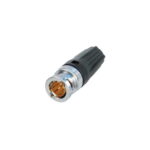 Neutrik NBNC75BLP9 75-Ohm BNC Connector, rearTWIST (HD-SDI)