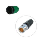 Neutrik rearTWIST Coloured BNC Boot Green (BST-BNC-5)