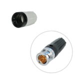 Neutrik rearTWIST Coloured BNC Boot White (BST-BNC-9)