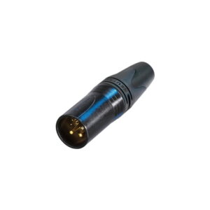 Neutrik NC10MXX-14-B 8+2 Pole Male XLR Cable Plug (10-Pole, Black)