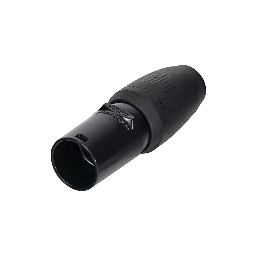 Neutrik etherCON Cable Connector RJ45 Carrier NE8MX-B-TOP Neutrik NE8MX-B-TOP etherCON RJ45 Cable Connector, Black (CONN560)