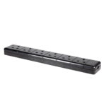 Elumen8 6-Gang 13A UK Mains Socket Block, Black (CONN710)