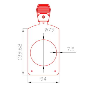 Elumen8 Virtuoso 1000 Profile Soft Edge Filter Holder (ELUM132H)