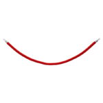 Elumen8 Red Velvet Barrier Rope, Chrome Ends (ELUM312A)