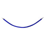 Elumen8 Blue Velvet Barrier Rope, Chrome Ends (ELUM312B)