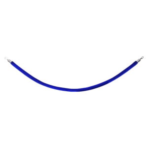 Elumen8 Blue Velvet Barrier Rope, Chrome Ends (ELUM312B)