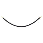 Elumen8 Gold Queue Barrier Rope, Black Velvet (ELUM314C)