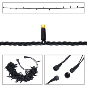 Elumen8 Rubber Connectable Dimmable LED String Lights Warm White 10m (ELUM650)
