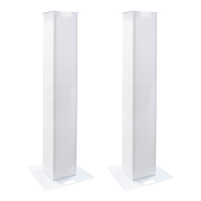 Equinox 1.5m DJ Plinth Kit (Pair) Equinox 1.5m DJ Plinth Kit Pair with Scrims Spigots and Bags (EQLED124)