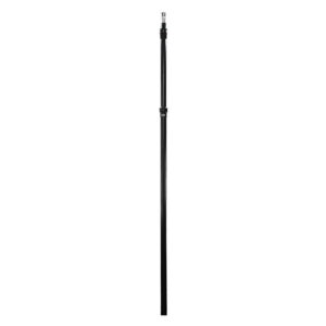 Equinox Pipe and Drape Vertical Upright 1.8m-4.2m Telescopic Black 70mm Ø (EQLED300)