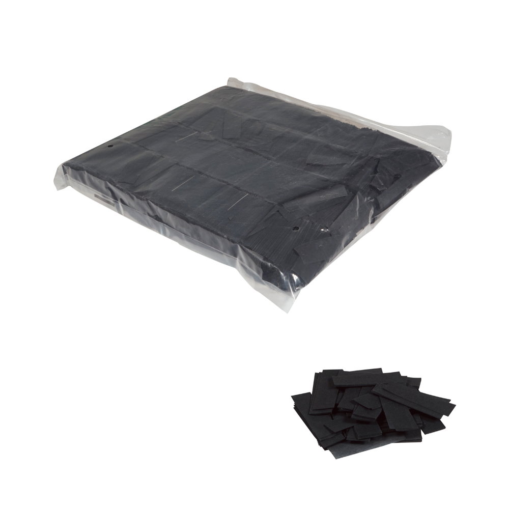 Equinox Loose Confetti 17 x 55mm - Black 1kg Equinox Loose Confetti 17 x 55mm Black 1kg Refill Bag (EQLED400BLK)