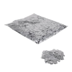 Equinox Loose Confetti 10 x 10mm Silver Metallic 1kg Refill (EQLED410SI)