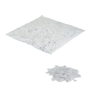 Equinox Loose Confetti 10 x 10mm White 1kg Refill Bag (EQLED410WH)