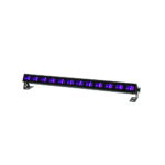 Equinox UV Mini Batten 12 Blacklight Bar 12 x 3W UV LED 395-405nm (EQLED445)