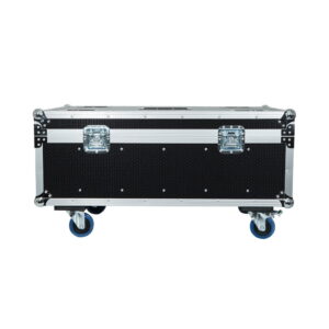 LEDJ 4 Way Flight Case for Spectra QX40 Pixel and Q40 MKII with Castors (LEDJ296C)