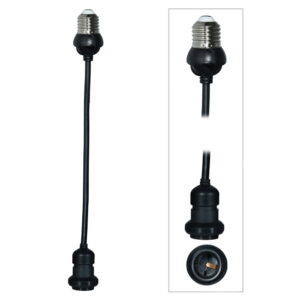 LEDJ 0.25m ES Festoon Pendant E27 Lamp Holder IP44 (LEDJ510)