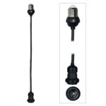 LEDJ 1.0m ES Festoon Pendant E27 Lamp Holder IP44 (LEDJ512)