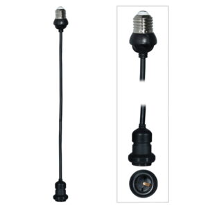 LEDJ 1.0m ES Festoon Pendant E27 Lamp Holder IP44 (LEDJ512)