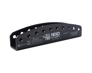 NEXO GMT-LBPADPT Angle-Setting U Bracket for GEO M6 (3 Units) Black