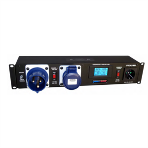 Penn Elcom 2U 32A AC Power Distribution Unit with 8 x Schuko Sockets, Overload Protection and Power Monitoring (PDU16-EU32)