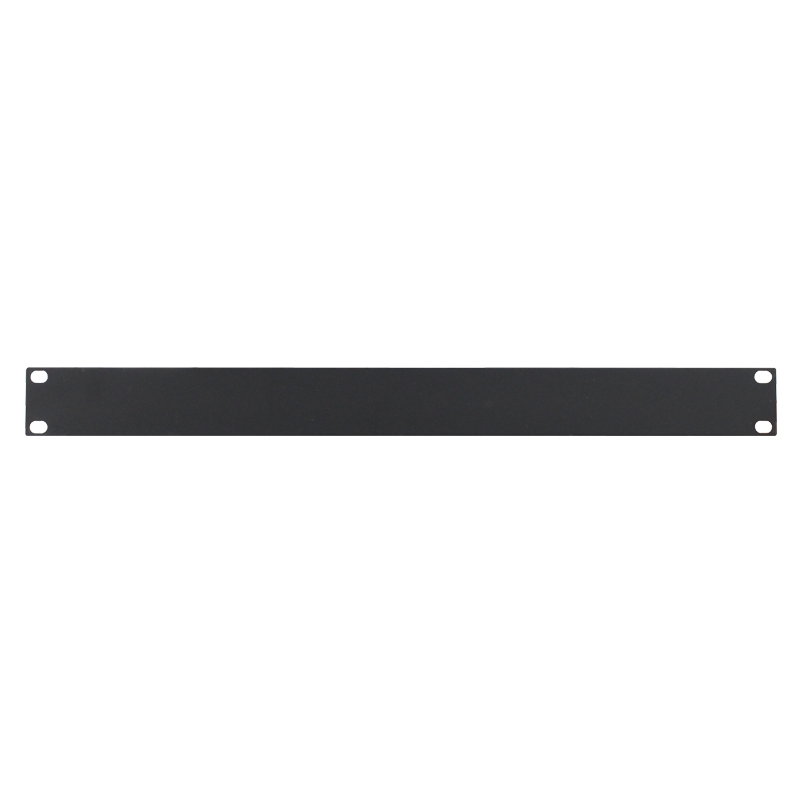 Penn Elcom 1U 19" Flat Rack Panel (R1285/1UK) Penn Elcom 1U 19" Flat Rack Blanking Panel 2mm Steel Black (PENN029)