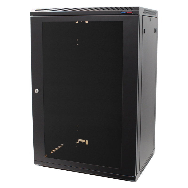 Penn Elcom 18U Wall Mount Rack Cabinet (R6418-M6) Penn Elcom 18U Wall Mount Rack Cabinet 450mm Deep Polycarbonate Door (PENN087)