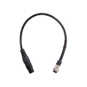 LEDJ Starcloth Adaptor 6-Pin Female XLR to 5-Pin Female Multipole 30cm (STAR077)