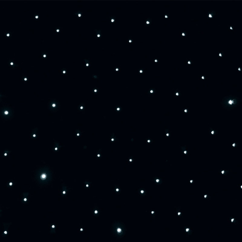 LEDJ PRO 9 x 4m LED Black Starcloth (Excludes Controller) LEDJ PRO 9 x 4m LED Starcloth Black 216 Cool White LEDs (STAR42)