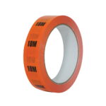 Elumen8 Cable Length ID Tape 24mm x 33m, 10m Orange (TAPE034)