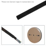 Elumen8 9.5mm (3/8″) 2:1 Heatshrink Tubing, Black 100m (TAPE100B)