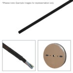 Elumen8 2.4mm (3/32″) 2:1 Heatshrink Tubing, Black 100m (TAPE106B)