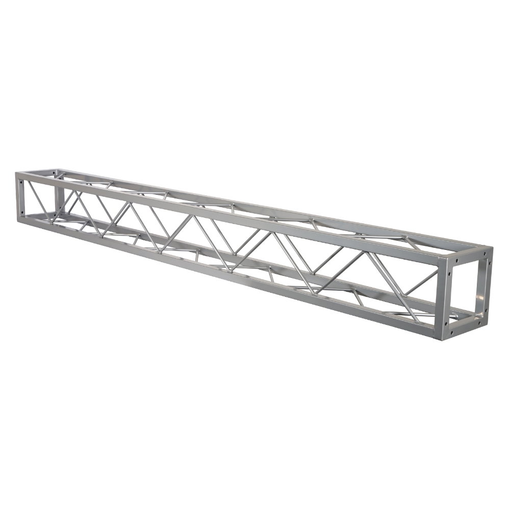 Equinox 2m Quad Steel DecoTruss, Silver Equinox Quad Steel DecoTruss 2m Length 20 x 20cm, Silver (TRUS080S)