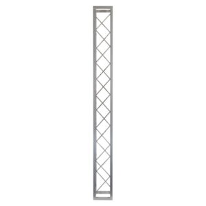 Equinox Quad Steel DecoTruss 2m Length 20 x 20cm, Silver (TRUS080S)