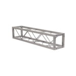 Equinox Quad Steel DecoTruss 1m Length 20 x 20cm, Silver (TRUS082S)