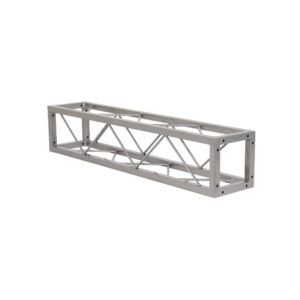 Equinox Quad Steel DecoTruss 1m Length 20 x 20cm, Silver (TRUS082S)