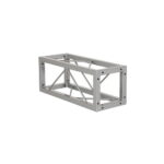 Equinox Quad Steel DecoTruss 0.5m Length Silver 20 x 20cm (TRUS083S)