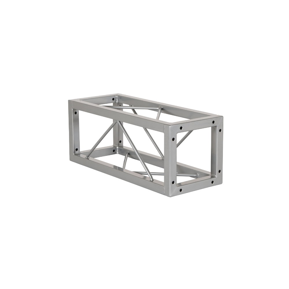 Equinox 0.5m Quad Steel DecoTruss, Silver Equinox Quad Steel DecoTruss 0.5m Length Silver 20 x 20cm (TRUS083S)