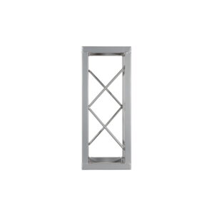 Equinox Quad Steel DecoTruss 0.5m Length Silver 20 x 20cm (TRUS083S)