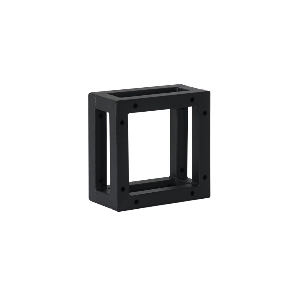 Equinox 0.1m Quad Steel DecoTruss, Black Equinox Quad Steel DecoTruss 0.1m Length Black 20 x 20cm (TRUS084)