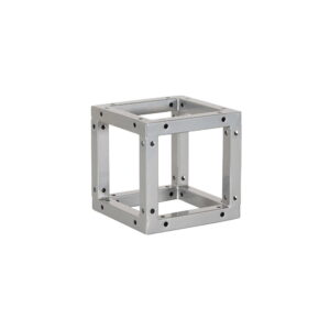 Equinox Quad Steel DecoTruss Box Corner Silver 20 x 20cm (TRUS085S)