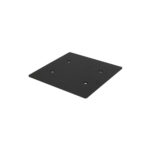 Equinox Quad Steel DecoTruss Base Plate 300 x 300mm 5mm, Black (TRUS086)