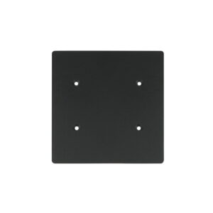 Equinox Quad Steel DecoTruss Base Plate 300 x 300mm 5mm, Black (TRUS086)