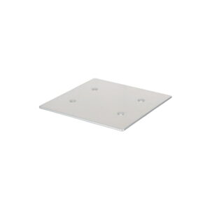 Equinox Quad Steel DecoTruss Base Plate 300 x 300mm Silver (TRUS086S)