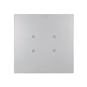 Equinox Quad Steel DecoTruss Base Plate 500 x 500mm 5mm, Silver (TRUS087S)