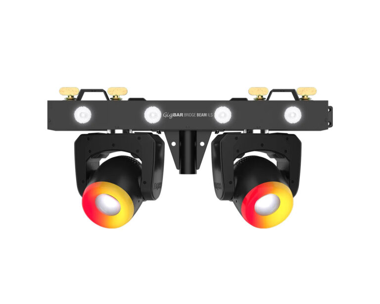 CHAUVET DJ GigBAR Bridge Beam ILS 2in1 Lighting Bar Wash/Movers w/ LED Ring