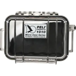 Peli 1010 Micro Case - Clear with Black Liner